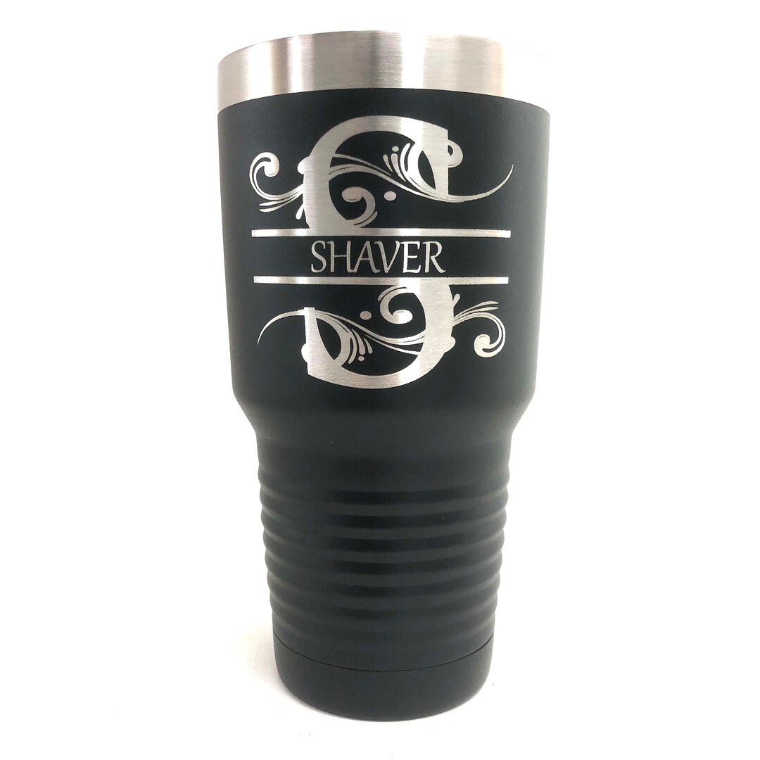 Monogram 6832 Personalized Engraved Tumbler, Custom Monogram Cup (20oz, 30oz) - Etsy
