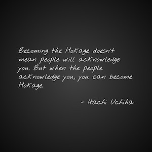 Epic Anime Quote Canvas