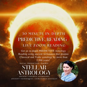30min Horoscope Reading | In Depth Astrology Reading | LIVE ZOOM READING | Astrology Predictions | Solar Return | Sidereal Astrology
