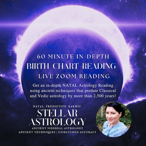 60min Natal Chart Reading | In Depth Astrology Reading | LIVE ZOOM READING | Birth Chart Reading | Birth Chart Analysis | Sidereal Astrology