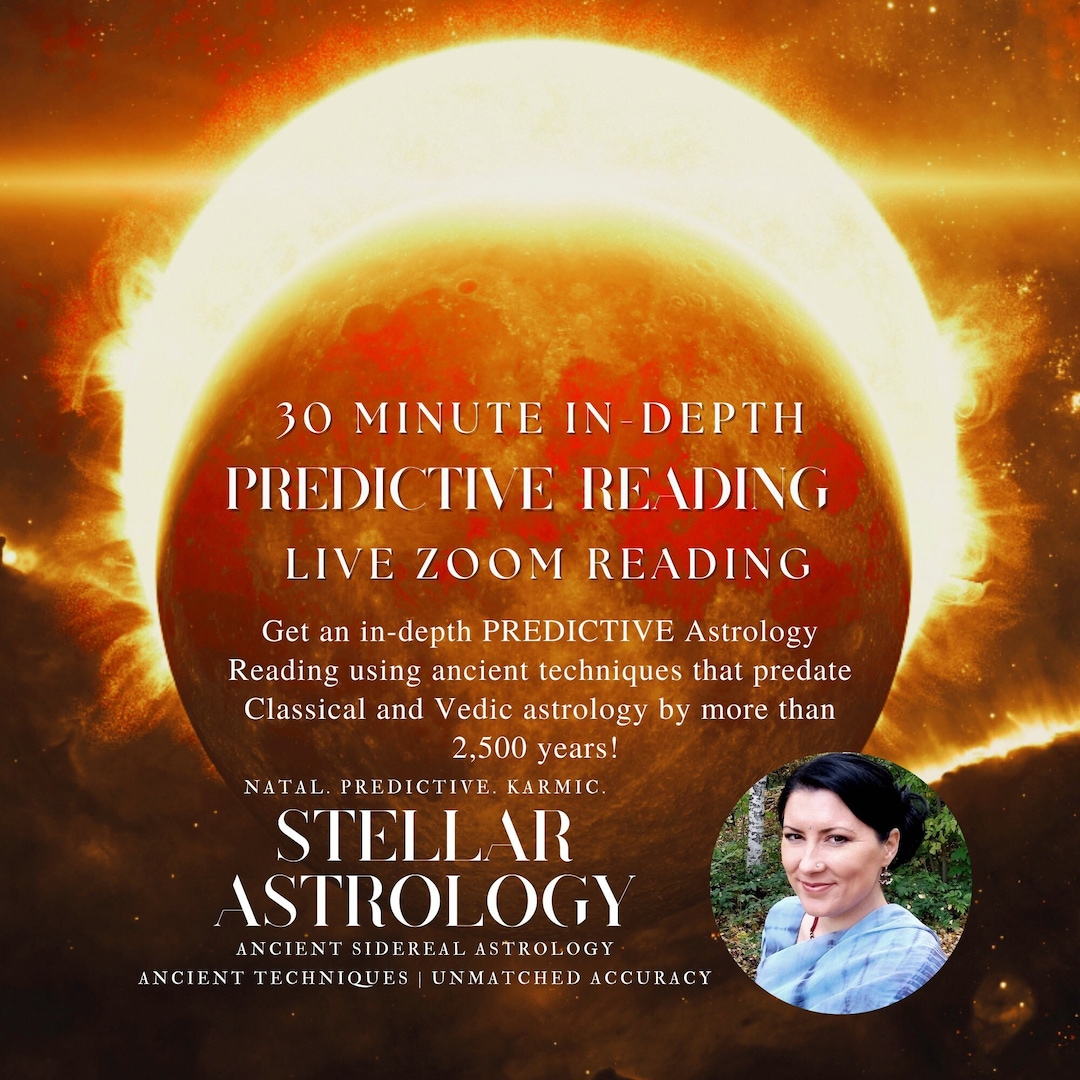 30min Horoscope Reading in Depth Astrology Reading LIVE ZOOM READING
