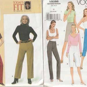 Sewing pattern Vogue 7608 or 8086 for pants / jeans