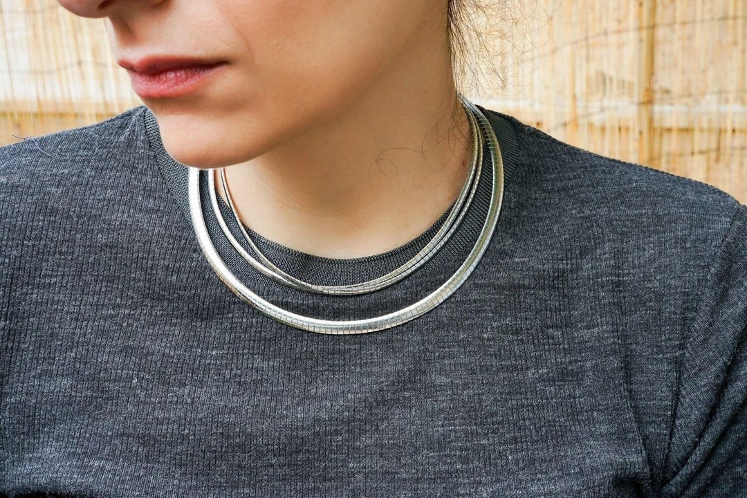 Collana Personalizzata Collana In Acciaio Inossidabile, Girocollo - Foto 6