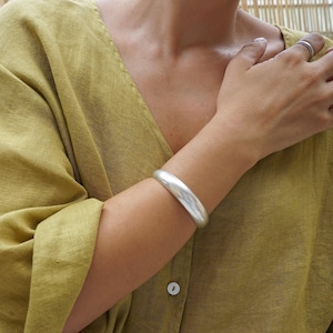 Big silver sade bold cuff, thick silver plated bracelet, stacking statement bracelet boho delicate minimalist, free people style, 6-7.5 in