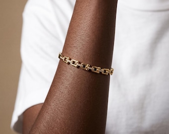Gold Horseshoe Cuff Bracelet, Crystal Stone Bangle, Stainless Steel Bracelet, Equestrian Inspired Jewelry