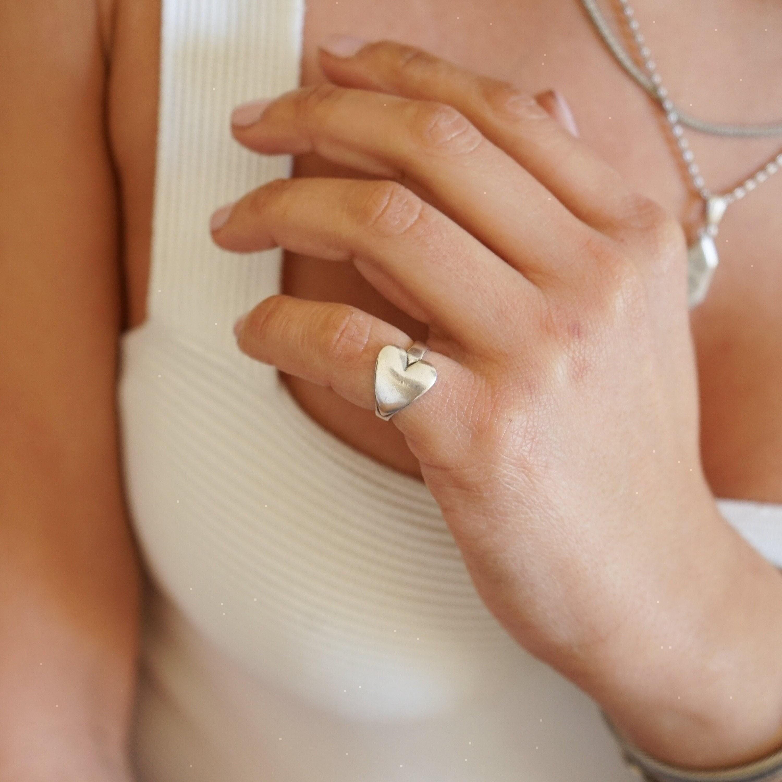 Anello doppio delfino in argento Sterling 925, regolabile, aperto, per pollice, dito, anello di promessa per donne, adolescenti, Metallo