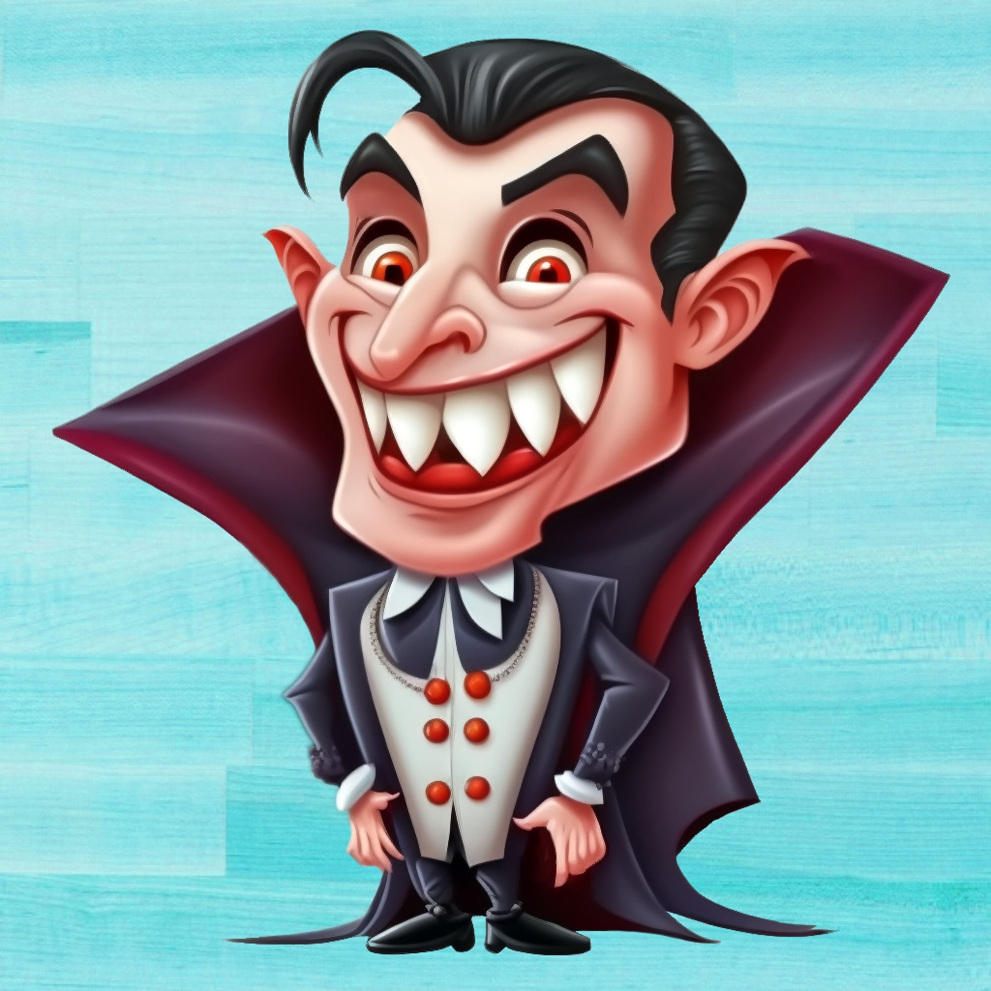 Cartoon Dracula - Etsy Cartoon Dracula - Etsy