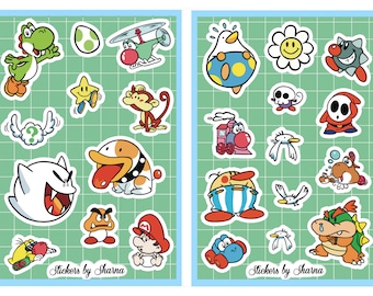 Super Mario World 2: Yoshi's Island Sticker Pack