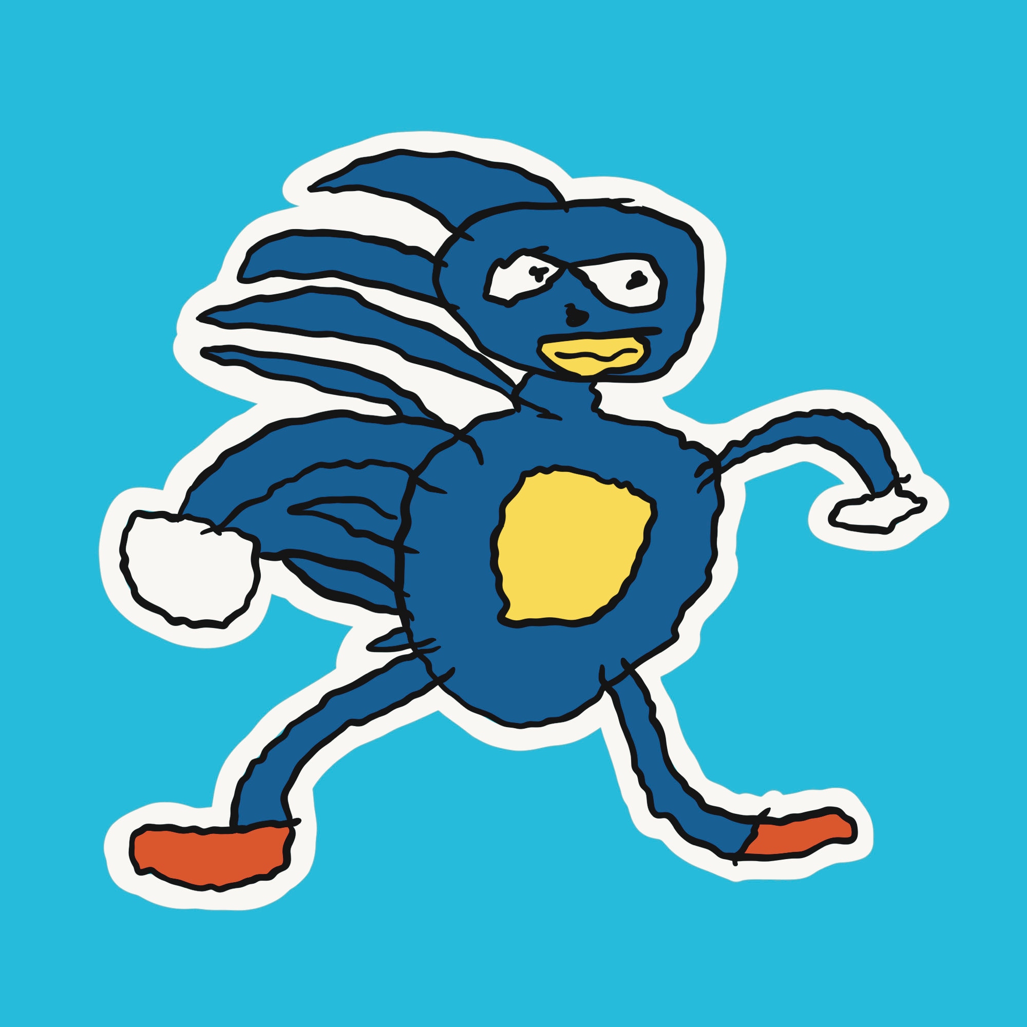 Shadow Meme Sticker Knock Knock It's Knuckles Sonic 