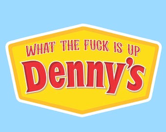 Denny's Grand Slam Sticker
