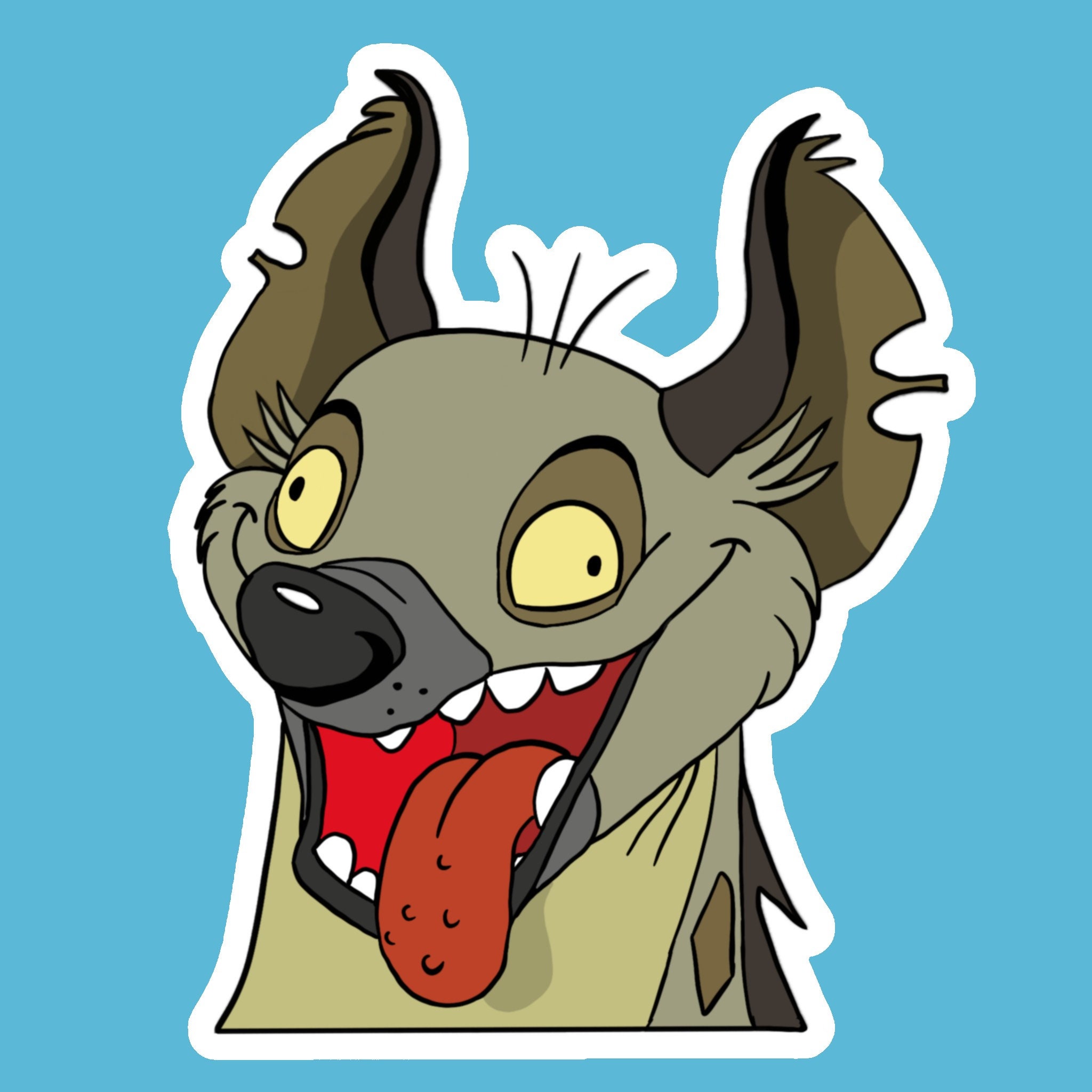 Ed Hyena Disney Lion King Sticker Etsy