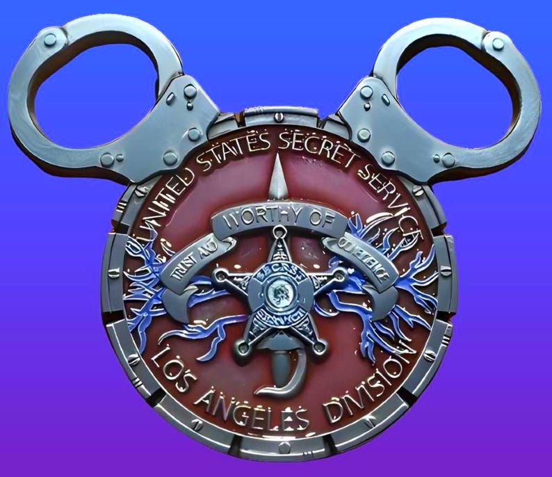 Walt Disney U.S. Secret Service Disneyland Field Office, Mickey Mouse