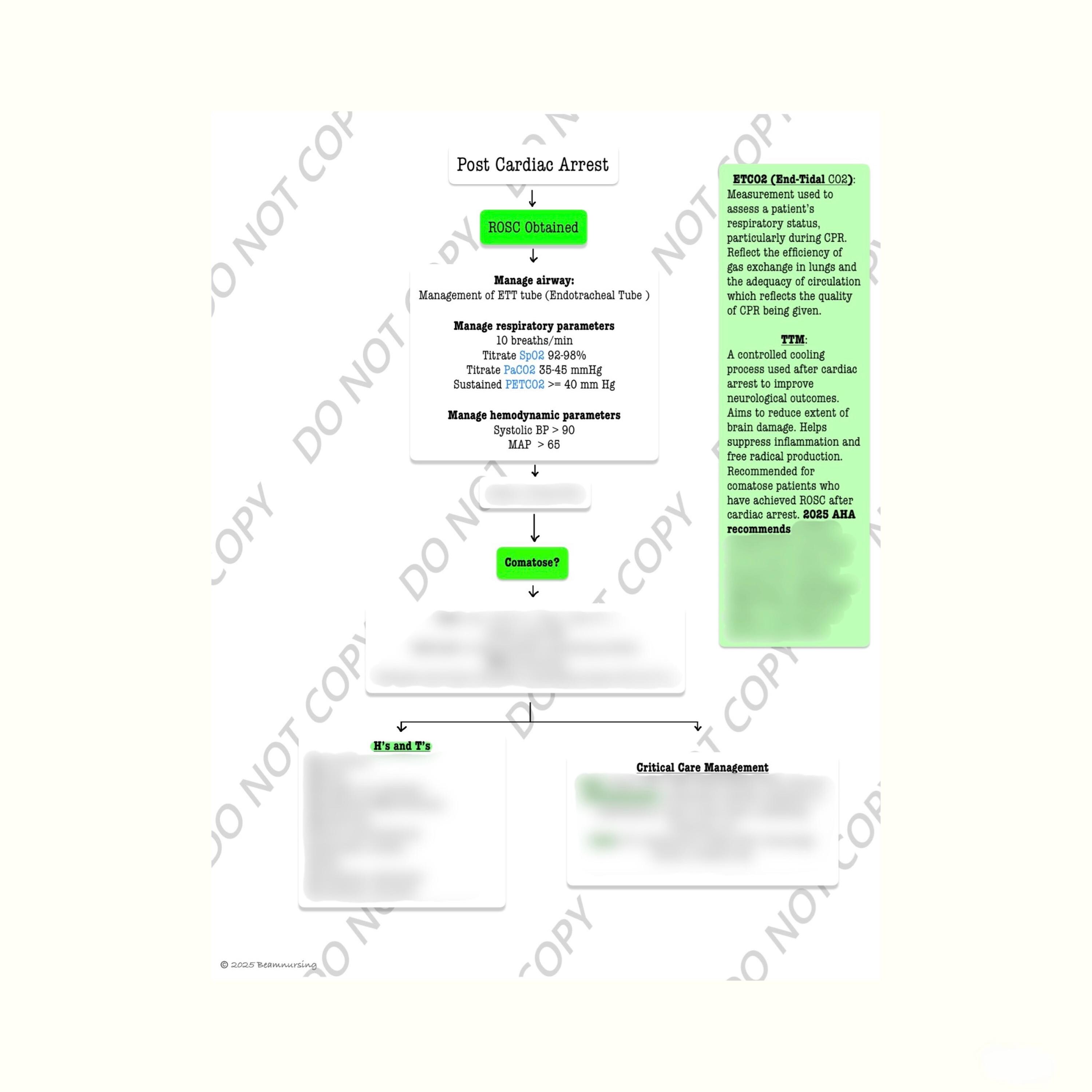 ACLS Algorithm Sheet | Mega Code Flowchart | Nurse Cheat Sheet, ACLS ...