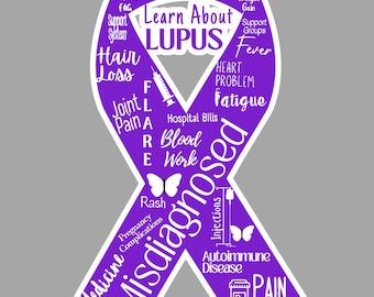 Lupus Awareness Vinyl Sticker