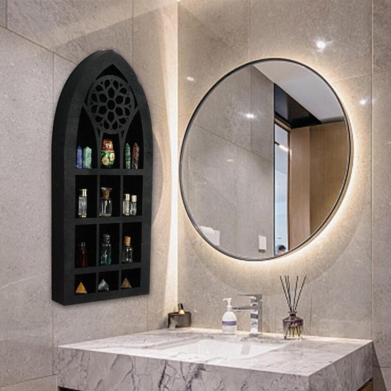 Cathedral Window Display Shelf Etsy