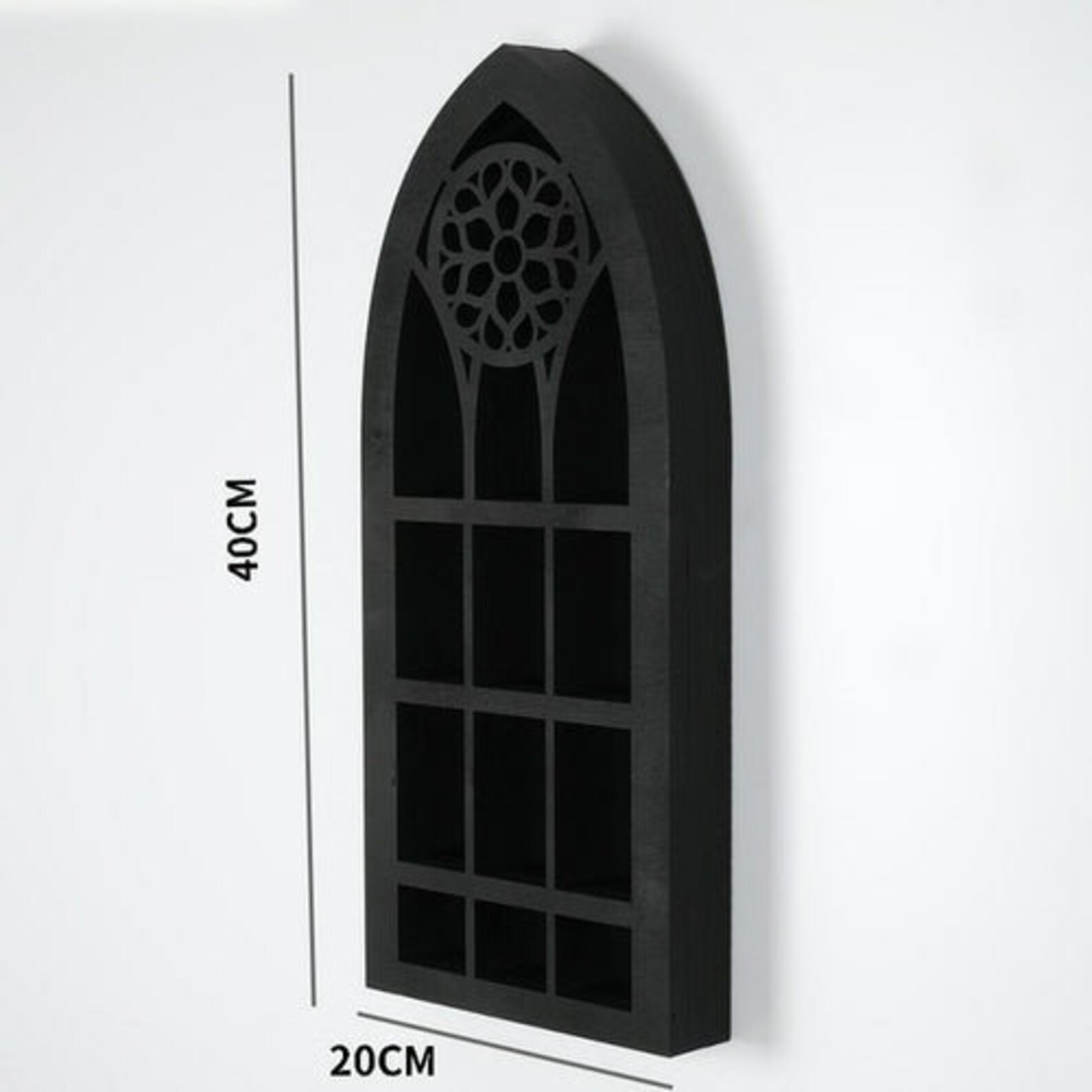 Cathedral Window Display Shelf Etsy