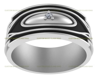 Wakanda Forever Moissanite Ring: Schwarzer Panther Inspirierter Afrikanischer Schmuck