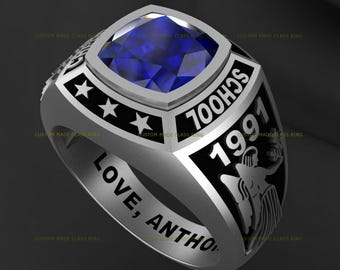 Class Ring for Girl in Silver925, Best Gift for Student