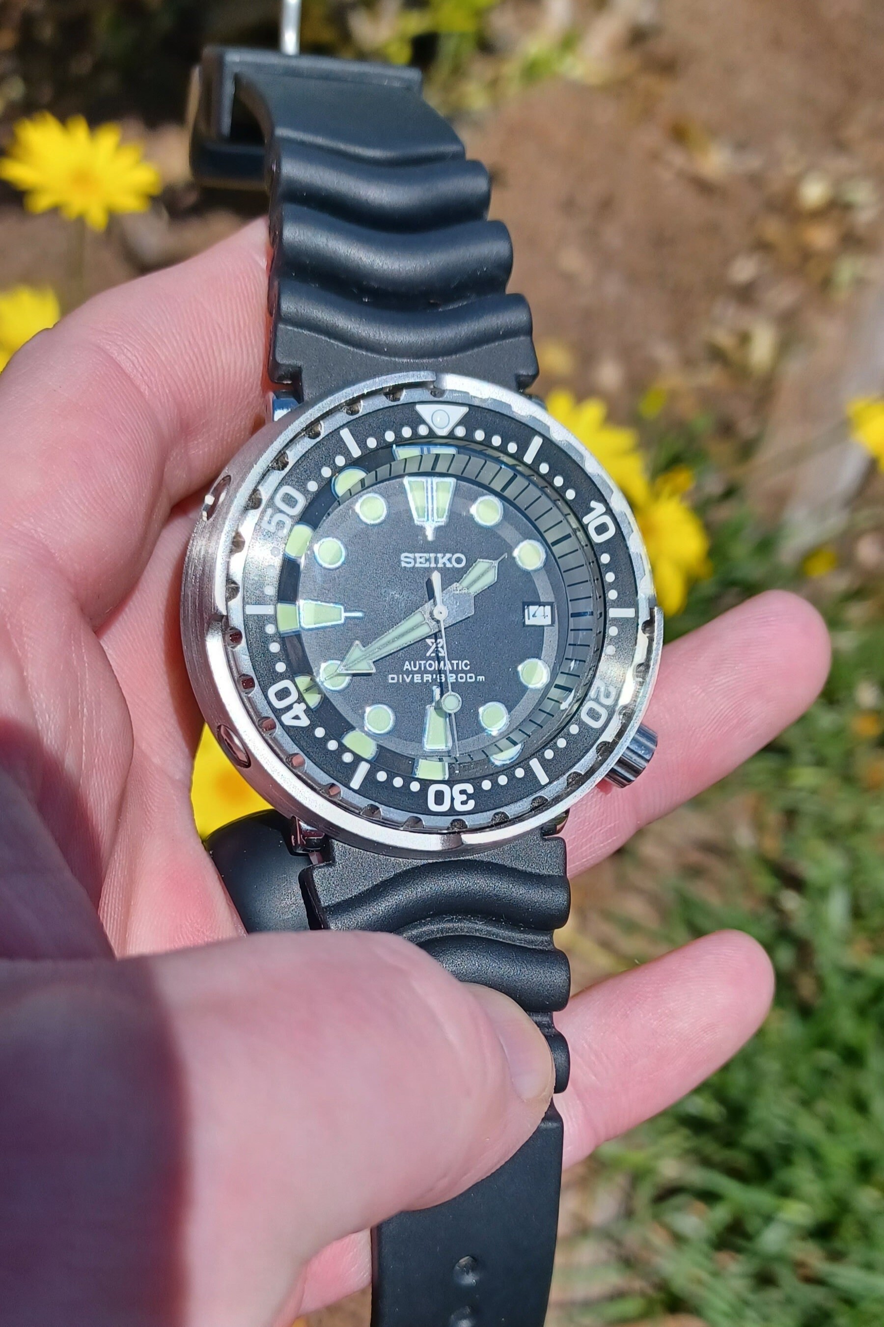 Seiko Mod the Tuna 47mm Automatic Dive Watch - Etsy