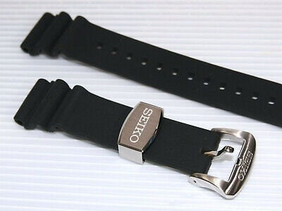 Seiko Prospex 20 or 22mm Black Silicone Watch Band for SRP777 - Etsy