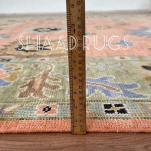 6X9 Pink Oushak , 10x14 Oushak rug, 10x14 oushak rug, 12x15 Oushak rug, 12x18 Oushak rug, White Oushak rug, handmade Oushak rug,  3x5 Oushak rug ,6x9 Oushak rug, contemporary rug, Turkish knotted rugs, Oushak runner, Oushak pattern rugs, neutral.Rug