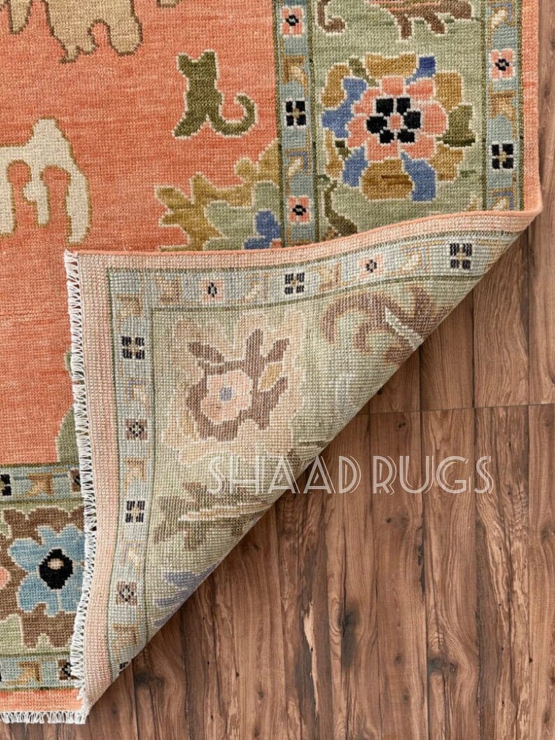 6X9 Pink Oushak , 10x14 Oushak rug, 10x14 oushak rug, 12x15 Oushak rug, 12x18 Oushak rug, White Oushak rug, handmade Oushak rug,  3x5 Oushak rug ,6x9 Oushak rug, contemporary rug, Turkish knotted rugs, Oushak runner, Oushak pattern rugs, neutral.Rug