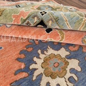 6X9 Pink Oushak , 10x14 Oushak rug, 10x14 oushak rug, 12x15 Oushak rug, 12x18 Oushak rug, White Oushak rug, handmade Oushak rug,  3x5 Oushak rug ,6x9 Oushak rug, contemporary rug, Turkish knotted rugs, Oushak runner, Oushak pattern rugs, neutral.Rug