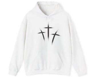 Crosses Faith Unisex Heavy Blend™ Hooded Sweatshirt