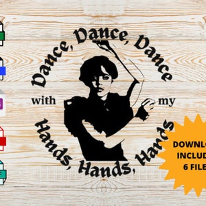 Mercoledì SVG il giorno migliore per ballare ballare ballare con le mie mani mani mani PNG JPG Cricut Silhouette Sublimazione