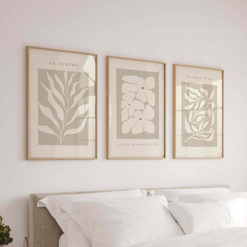 Wall Art Neutral Etsy