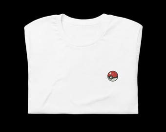 Embroidery PKM Shirt, Embroidery Anime Tshirt, PKM University, Anime Shirt, Unisex Shirt