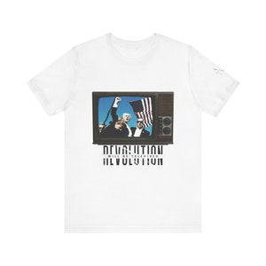 Trump Revolution Shirt, Trump T-Shirt, Trump Rally Tee, Presidential Election T-Shirt, Republican Tee, Vote for felon shirt, Anti Biden,