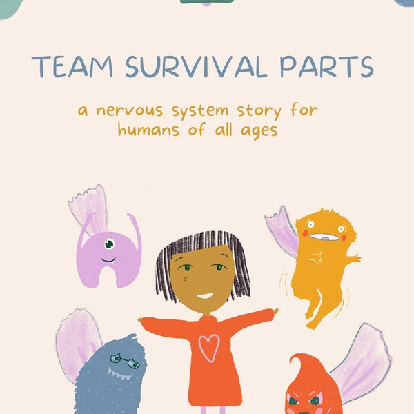 PDF, Team Survival Parts, A Nervous System Story, Zine