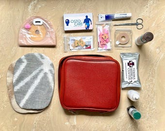 Free Stoma Cover, Stoma Case, Stoma Ostomy Bag Travel Case, Colostomy Stoma Bag Case, Colostomy Travel Case, ileostomy Travel Case