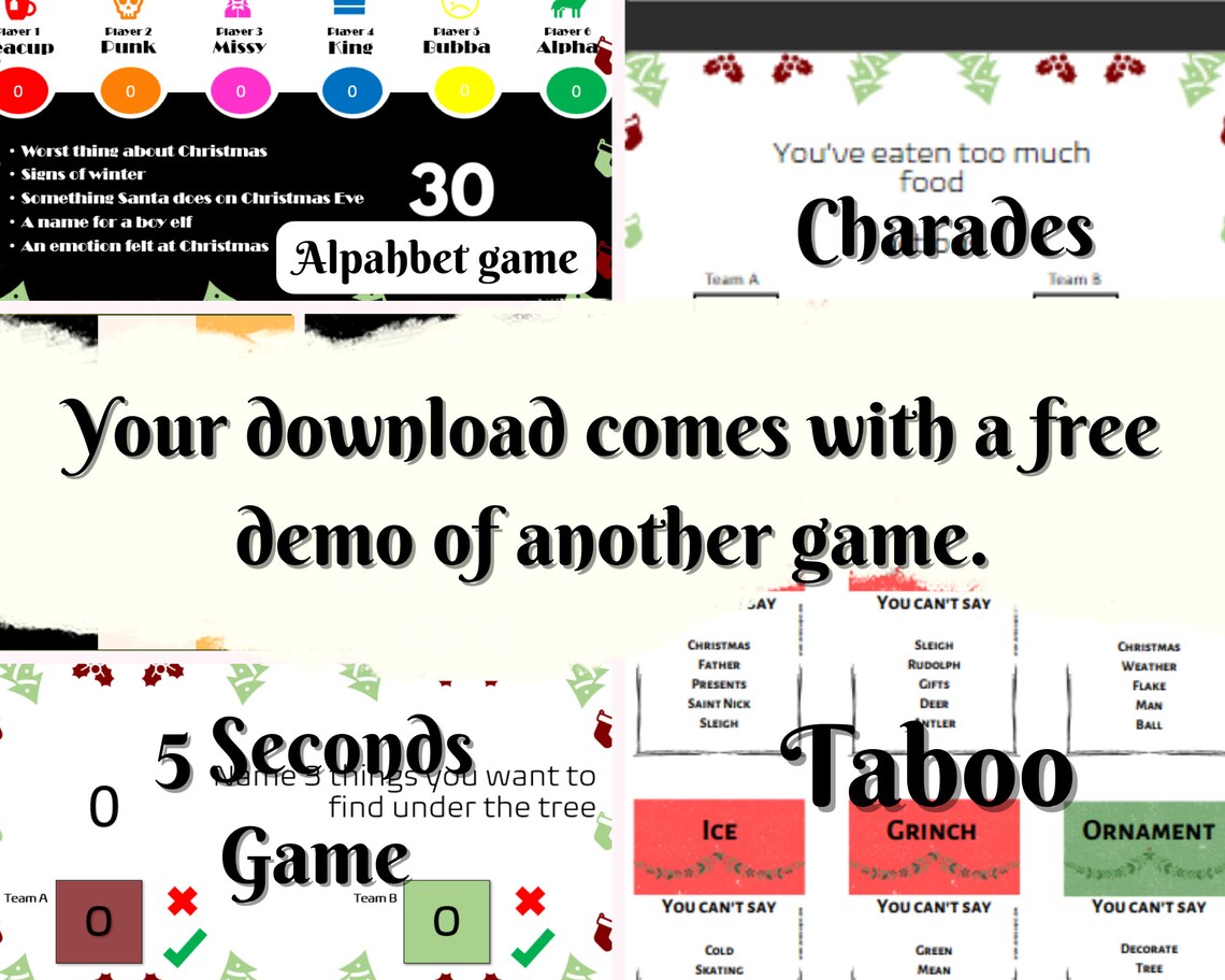 Taboo Printable Game Baby Shower Themed Game Gender - Etsy