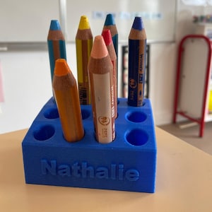 Portalápices Woody - Regalo para profesores - Gracias profesor - Impresión 3D