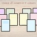 5 Tab Digital Notebook, Hyperlinked Tabs, Student Notebook, Subject ...