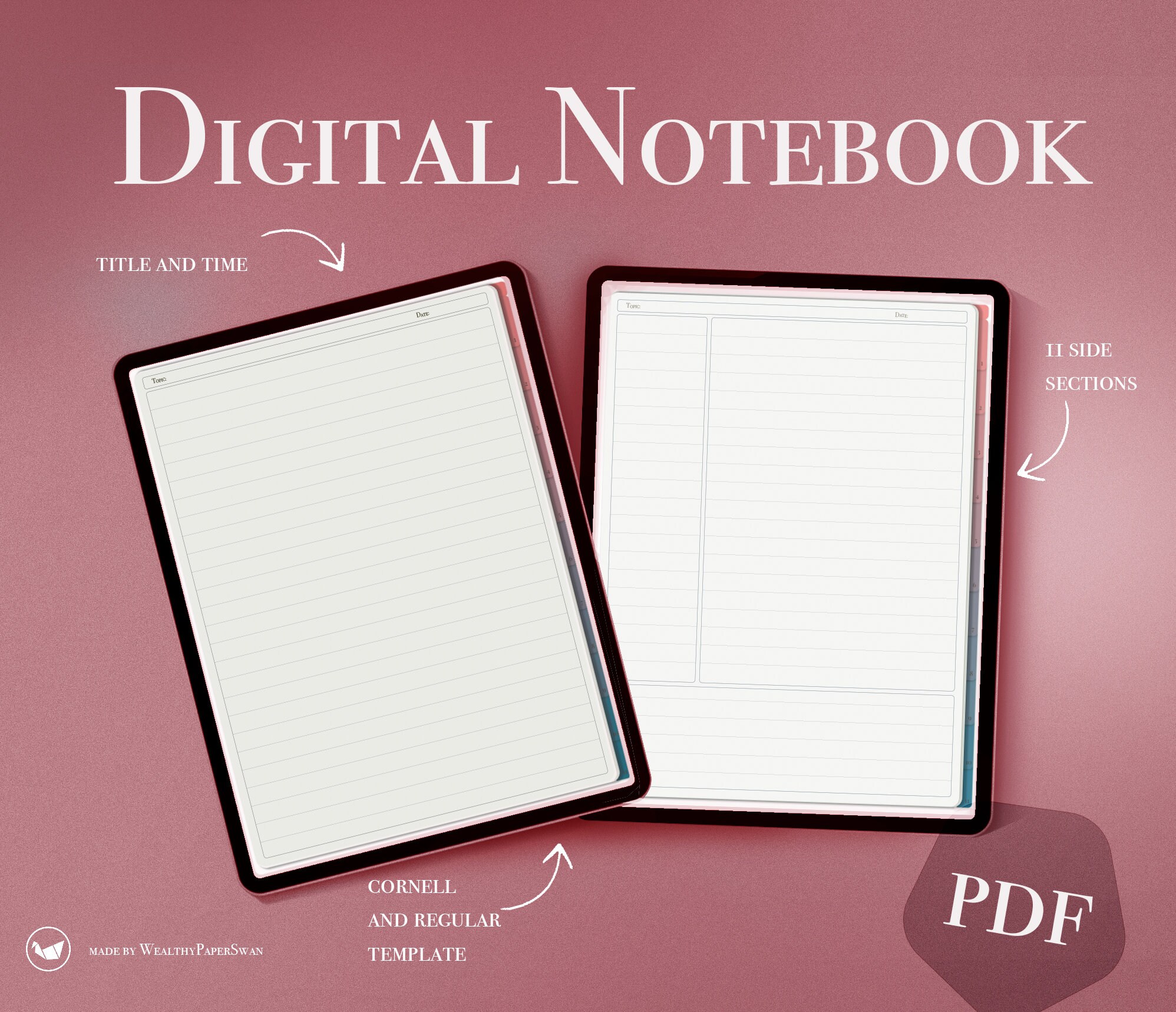 Spiral Notebook, Good Ideas Dot Grid Sketchbook Journal 
