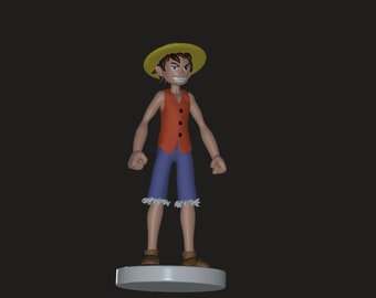 Luffy une pièce STL