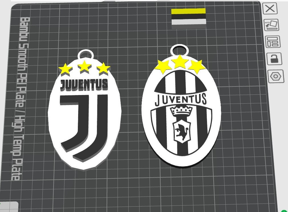 Enseigne Lumineuse Juventus - Logo Juve En Targa Lumineuse - Fabriqué En Italie