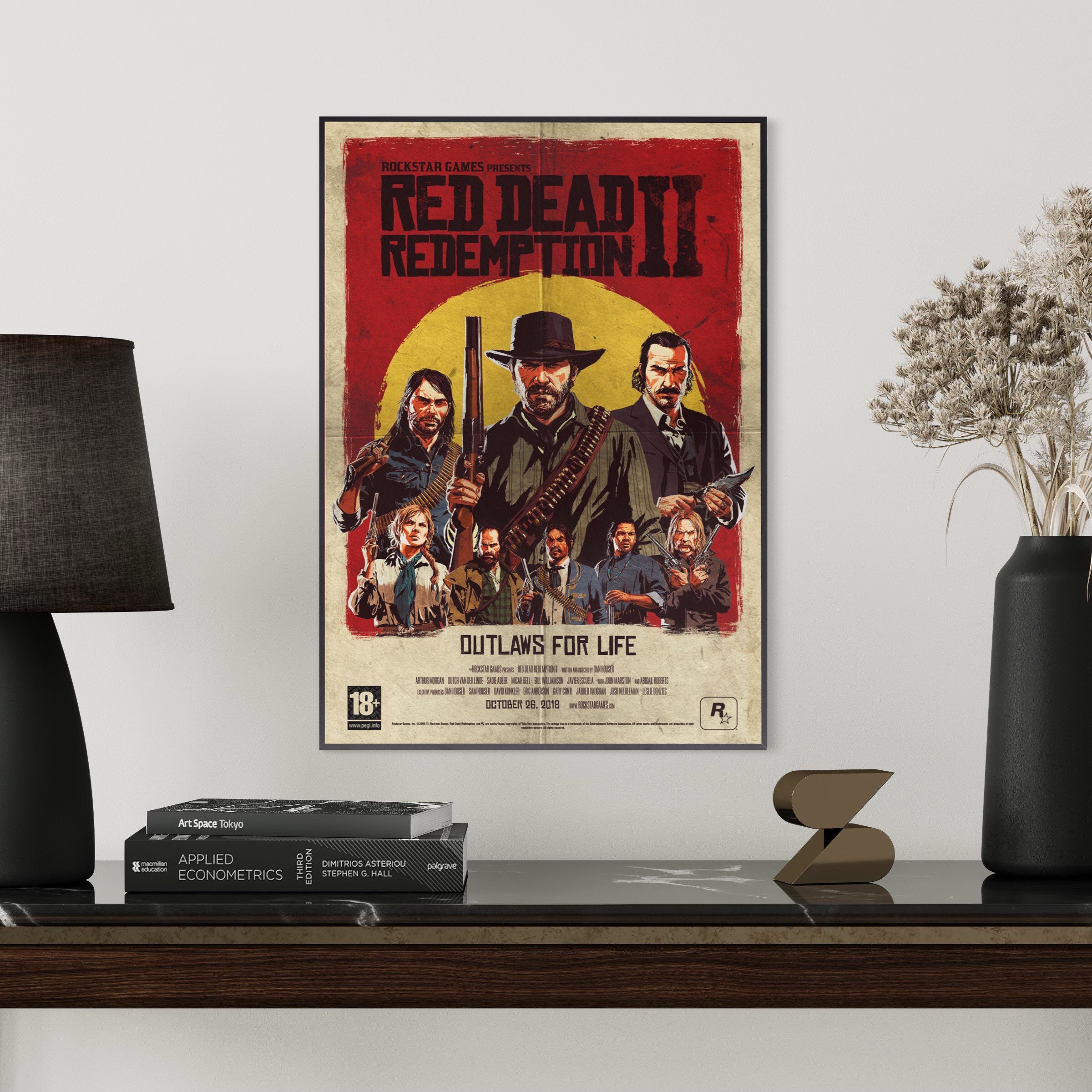 Red Dead Redemption 2 Promo Poster Print - Etsy UK
