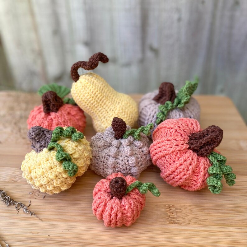 Crochet pattern Pdf bundle Easy Fall Pumpkin Crochet Pattern Easy Crochet