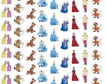 Sticker ongle Cendrillon | Décoration d'ongles | Décalcomanies à ongles | Ongles décalcomanies pour toboggan aquatique | Décalcomanies aquatiques | Transfert d'ongles | Sticker Disney
