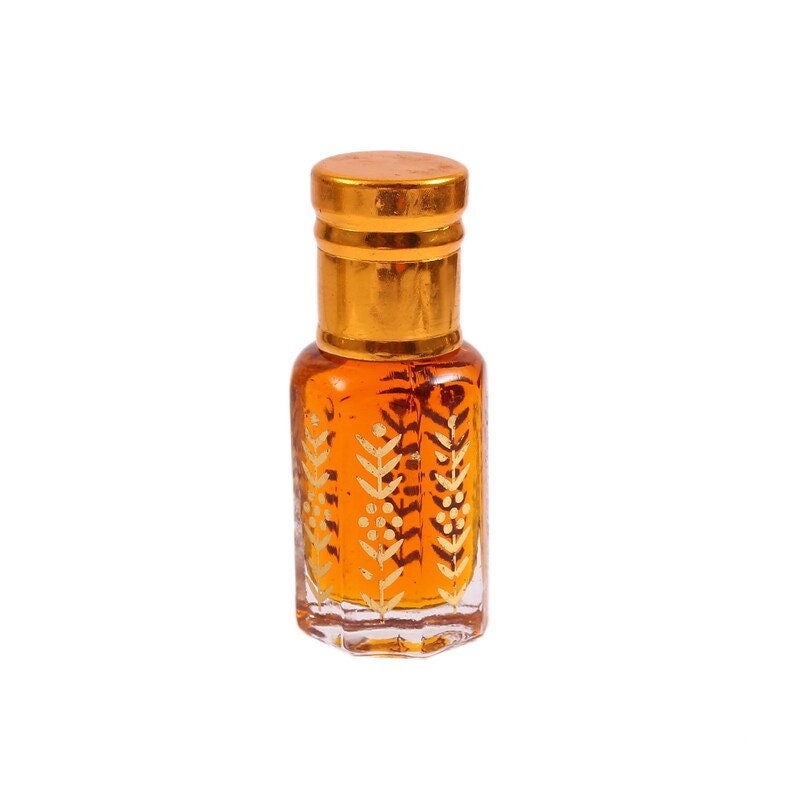 Saffron And Sandalwood Mix Attar, Long Lasting Unisex Attar, Partywear Long Lasting Perfume Itr Fragrance.