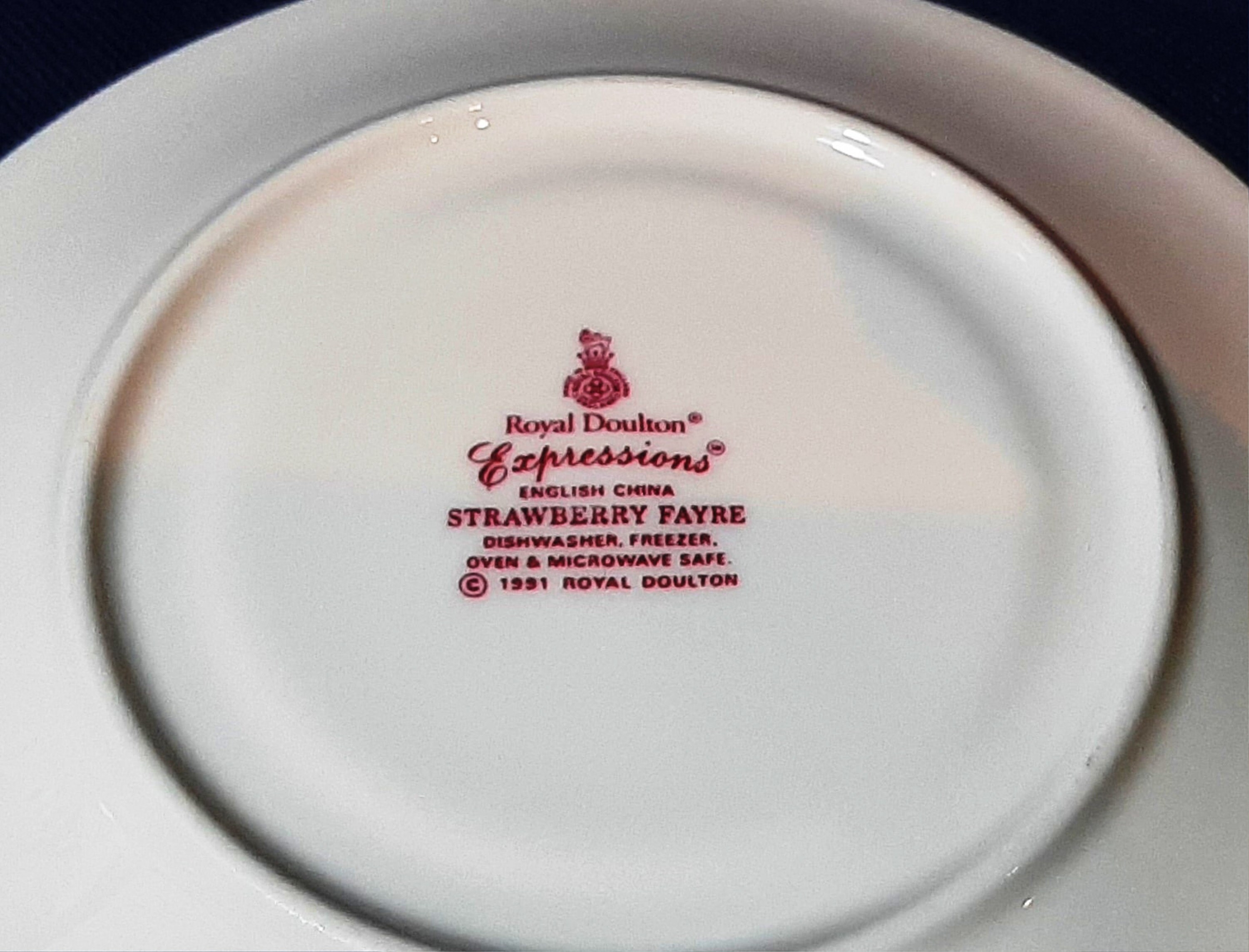 Royal Doulton Chinese Porcelain Saucer Etsy