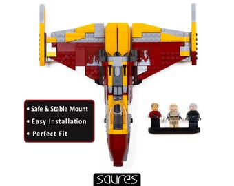 Shin Hati's Starfighter 75364: muurbevestiging voor LEGO • muurhaak • muurhanger • display-oplossing