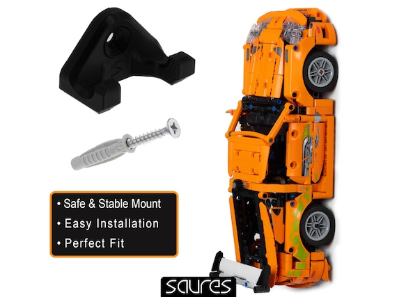 Toyota Supra MK4 - 42204 • Wall Mount for LEGO • Wall Hook • Wall