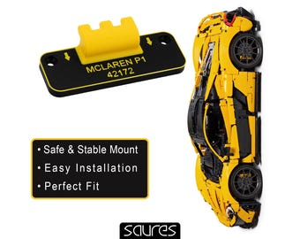 McLaren P1 - 42172 - Support mural pour voiture LEGO Technic • Support de présentation • Support mural