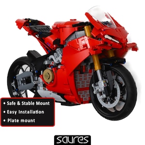 DUCATI PANIGALE V4 R 42107 - Wall Mount for LEGO Set Motorcycle