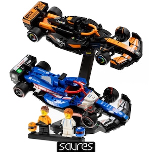 Speed Champions F1 2025 - 2-Level Display Stand for LEGO • Display Solution • Premium Quality